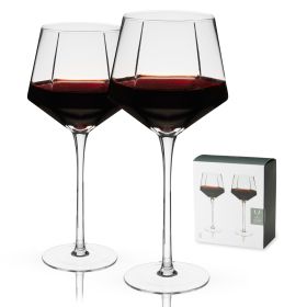 Seneca Wine Glass by Viski