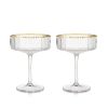 Meridian Coupe Glasses (set of 2) by Viski®