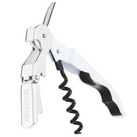 Truetap™: Double-Hinged Corkscrew in White