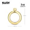 Gold Plastic Bangle Flask by Blush®