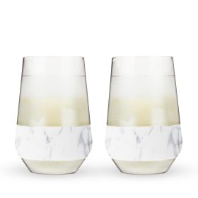 Wine FREEZE™ XL in Marble (set of 2) by HOST®