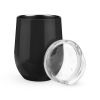 Sip & Go Stemless Wine Tumbler in Black by True