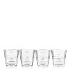 Recipe Rocks Glasses, Set of 4 by True