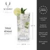 Reserve European Crystal Highball Tumblers by Viski®