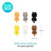 Paws Off™ Cat Glass Markers (Set of 6) by TrueZoo