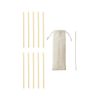 Bamboo Straws, Set of 10 by True