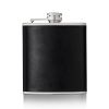 Monte Carlo™: 6 oz Faux Leather Flask