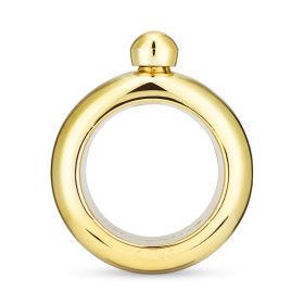 Gold Plastic Bangle Flask by Blush®