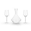 3-Piece Angled Crystal Bordeaux Set by Viski®