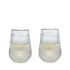 Glass FREEZE™ Wine Glass (set of two) by HOST®