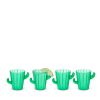 Cactus Shot Glasses, Set of 4 by True Zoo