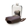 Stainless Steel Flask and Traveling Case by Viski®