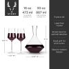 3-Piece Angled Crystal Bordeaux Set by Viski®