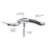 Admiral™ Oversized Double Hinged Corkscrew by Viski®