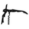 Truetap™: Double-Hinged Corkscrew in Matte Black with Black