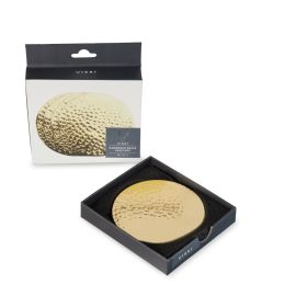 Hammered Brass Coasters by Viski®