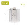 Eat, Drink, & Be Married Stainless Steel Flask