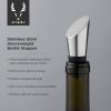 Stainless Steel Heavyweight Bottle Stopper by Viski®