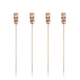 Set of 4 Tiki Cocktail Picks by ViskiÂ®