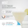 Glass FREEZE™ Margarita Glass (set of two) by HOST®