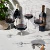 Reserve European Crystal Bordeaux Glasses by Viski®