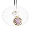 Agate Wine Charm by Twine Living® (Set of 4)