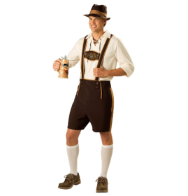 Men's German Bavarian Oktoberfest Costume Set for Halloween (size: S)