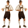 Men's German Bavarian Oktoberfest Costume Set for Halloween