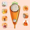 1pc Magnetic Bottle Opener; Carrot Shaped Labor-Saving Bottle Cap Screwer; Multifunctional Can Opener; Non-slip Beer Opener