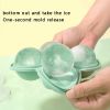 Create Perfectly Round Ice Cubes for Your Cocktails and Whiskey with this Large Silicone Ice Cube Tray!