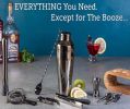 Bar Tools Cocktail Making 10-in-1 Cocktail Shaker Set Kit